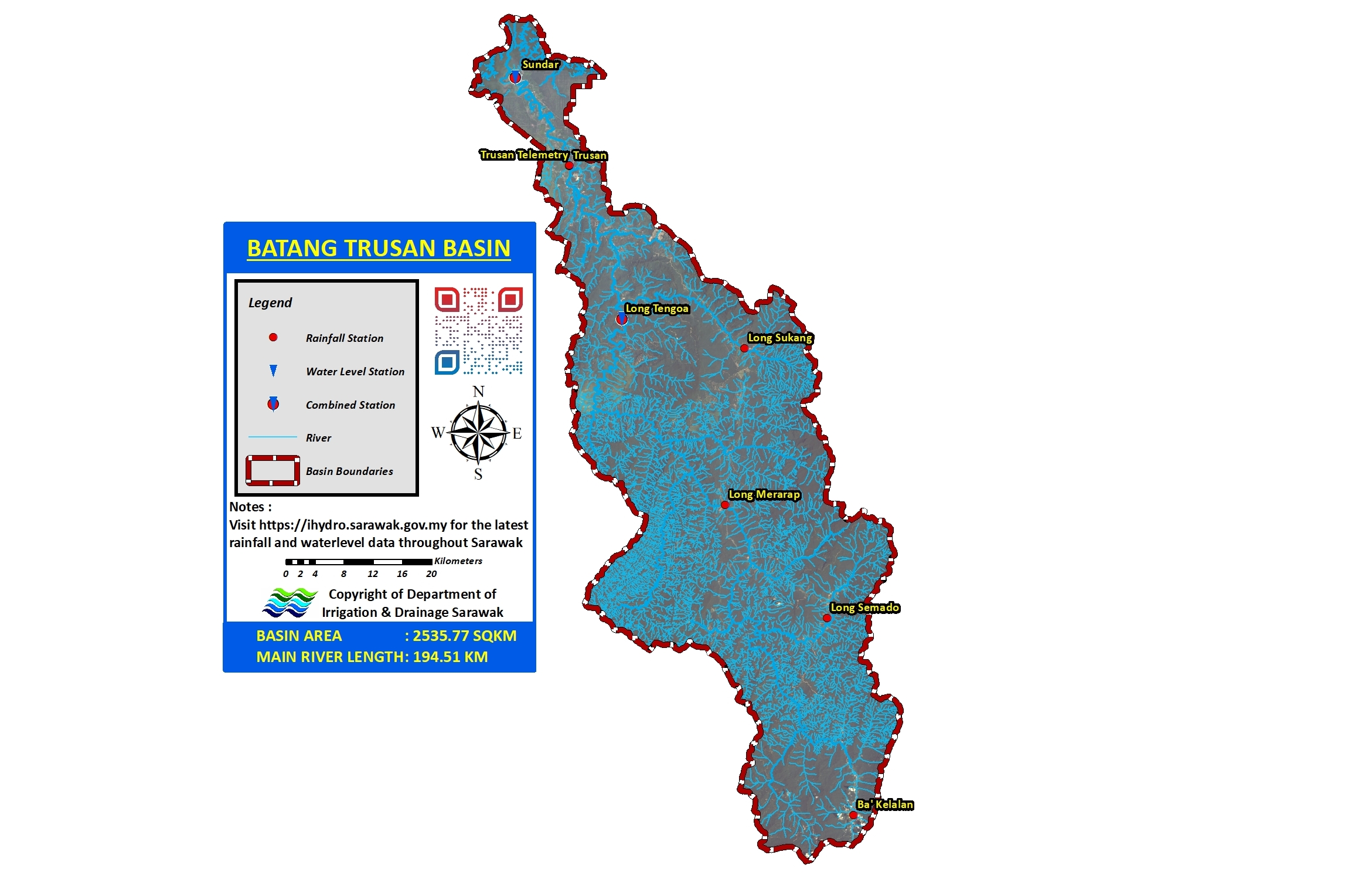 Batang Trusan Basin, Sarawak