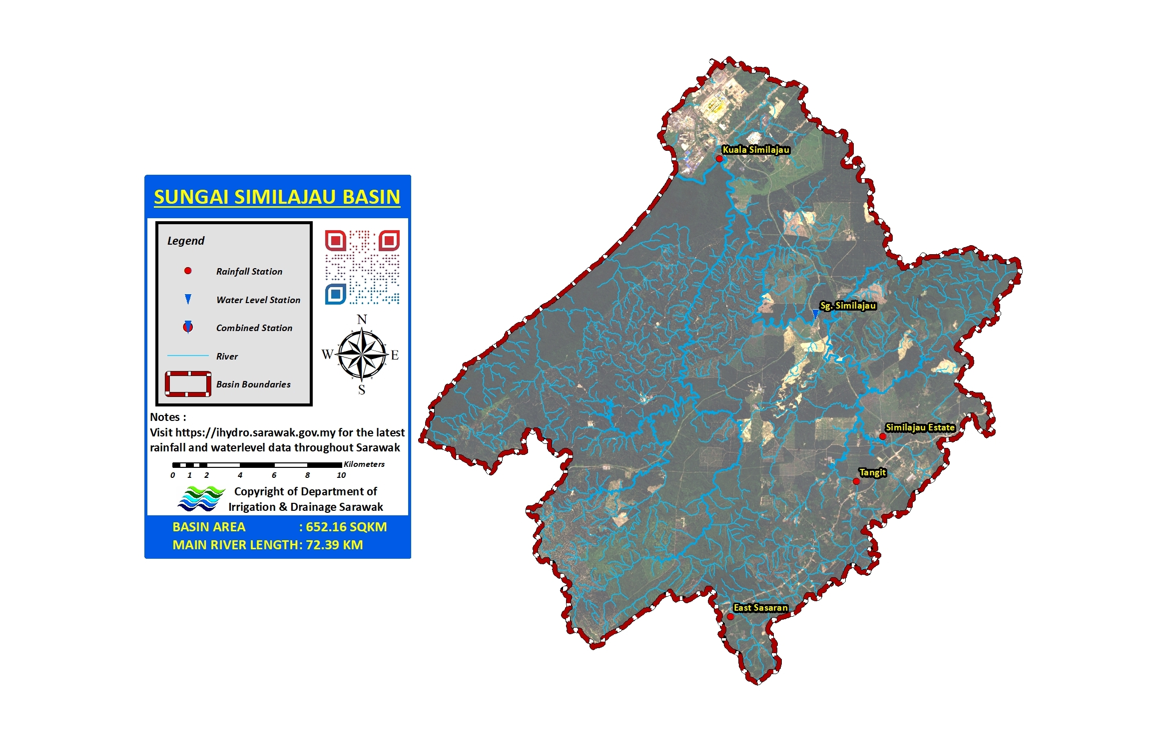 Sungai Similajau Basin, Sarawak