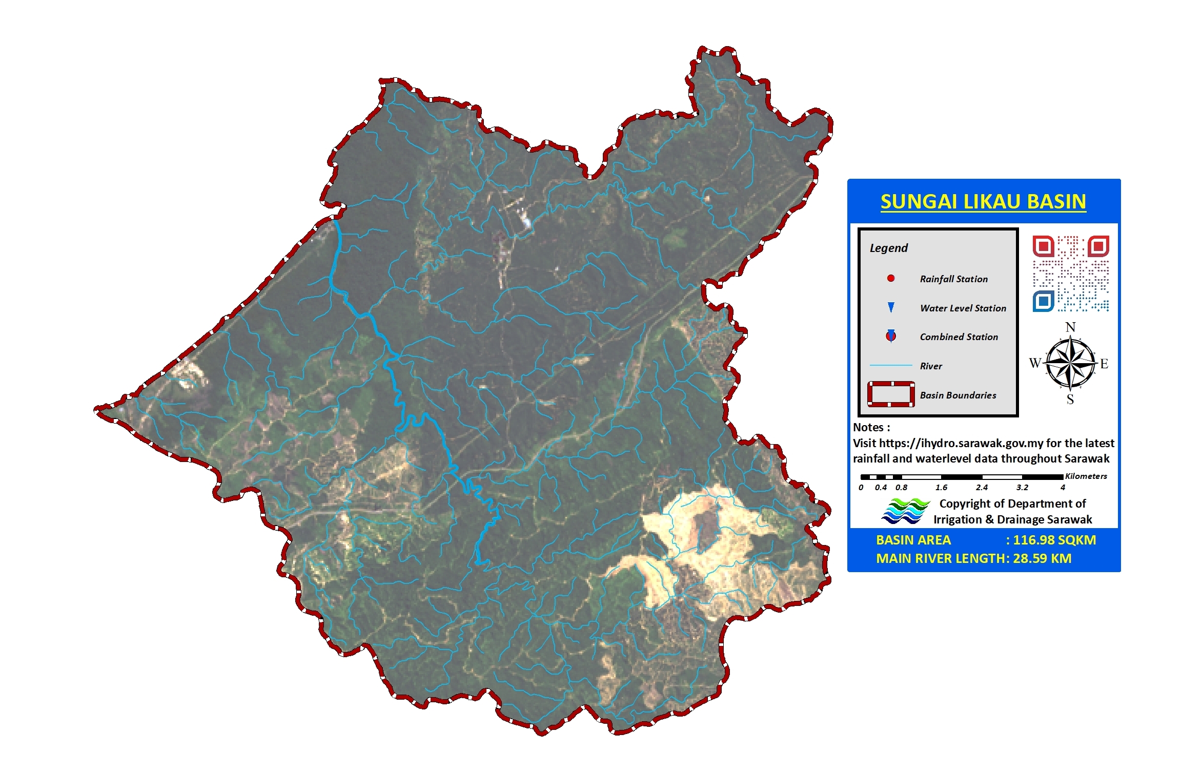 Sungai Likau Basin, Sarawak