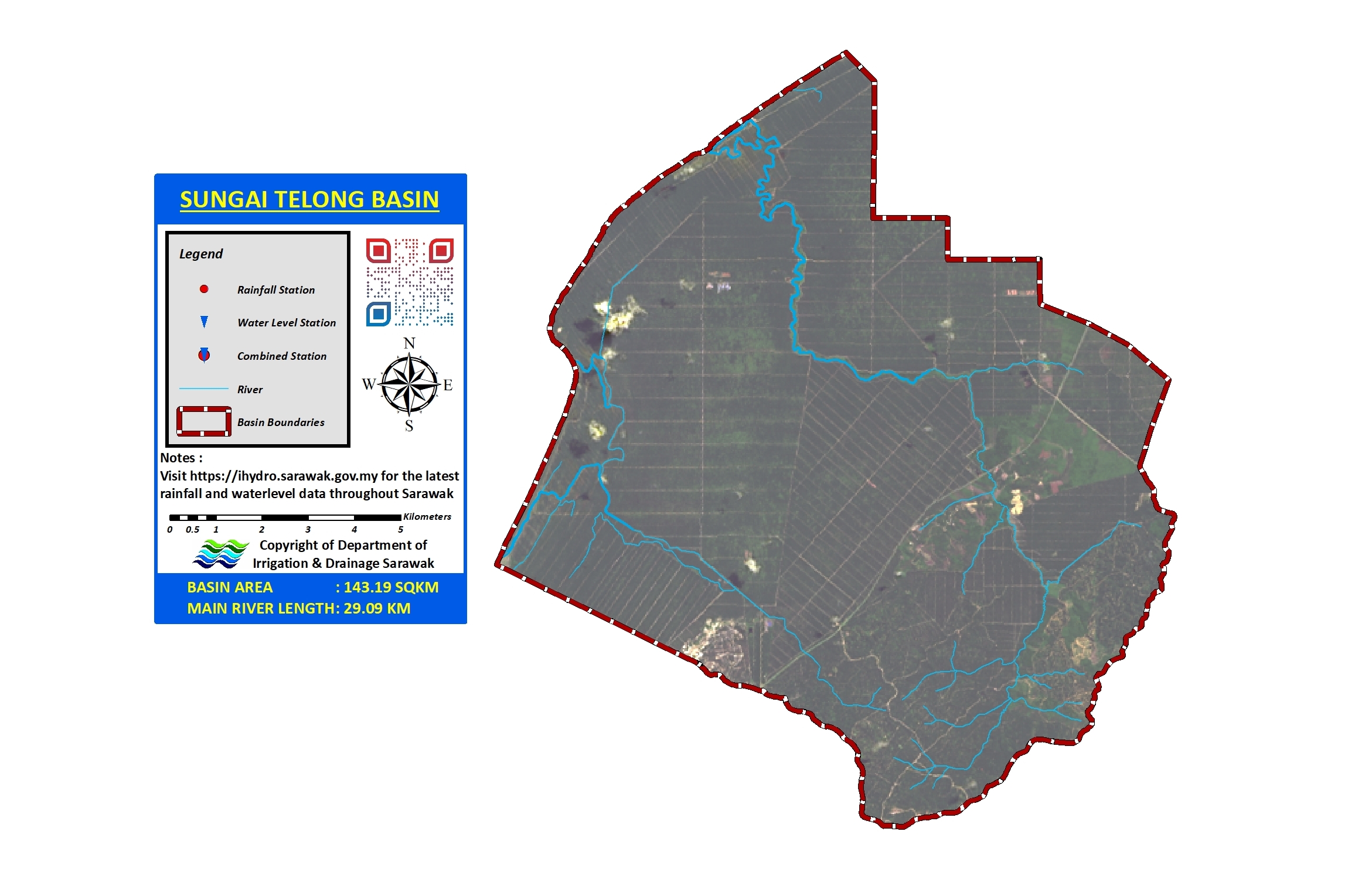 Sungai Telong Basin, Sarawak