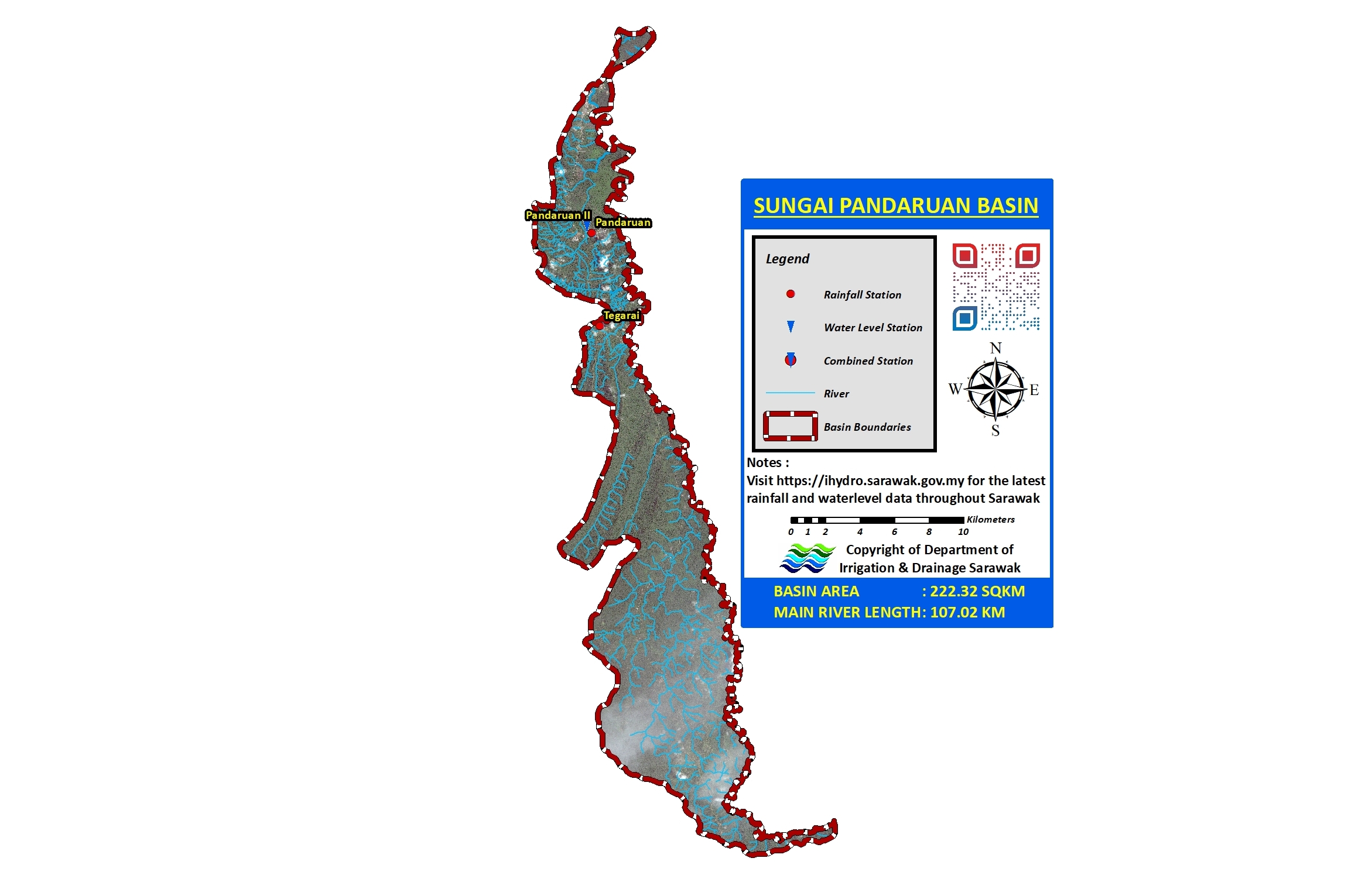 Sungai Pandaruan Basin, Sarawak