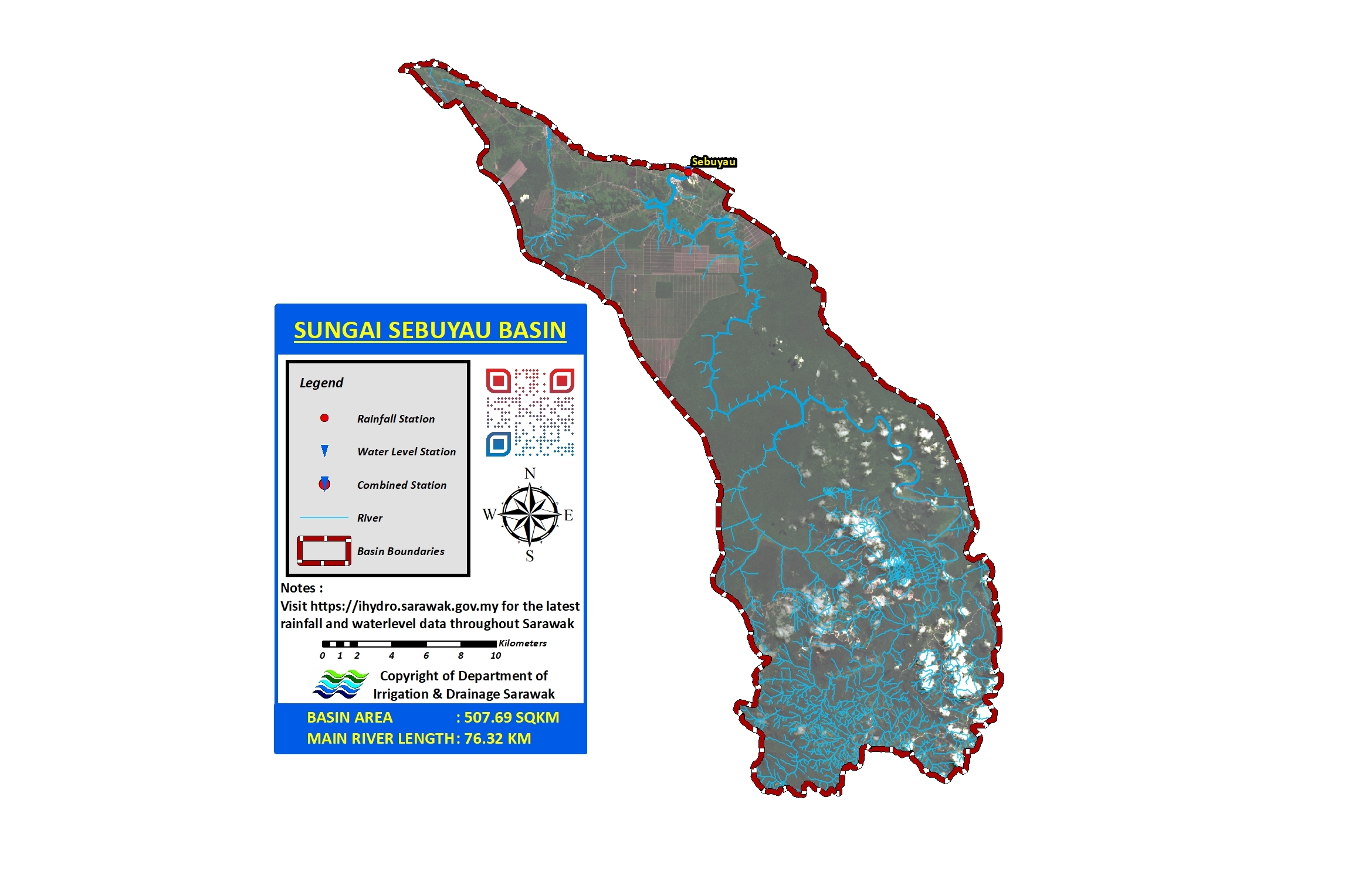 Sungai Sebuyau Basin, Sarawak