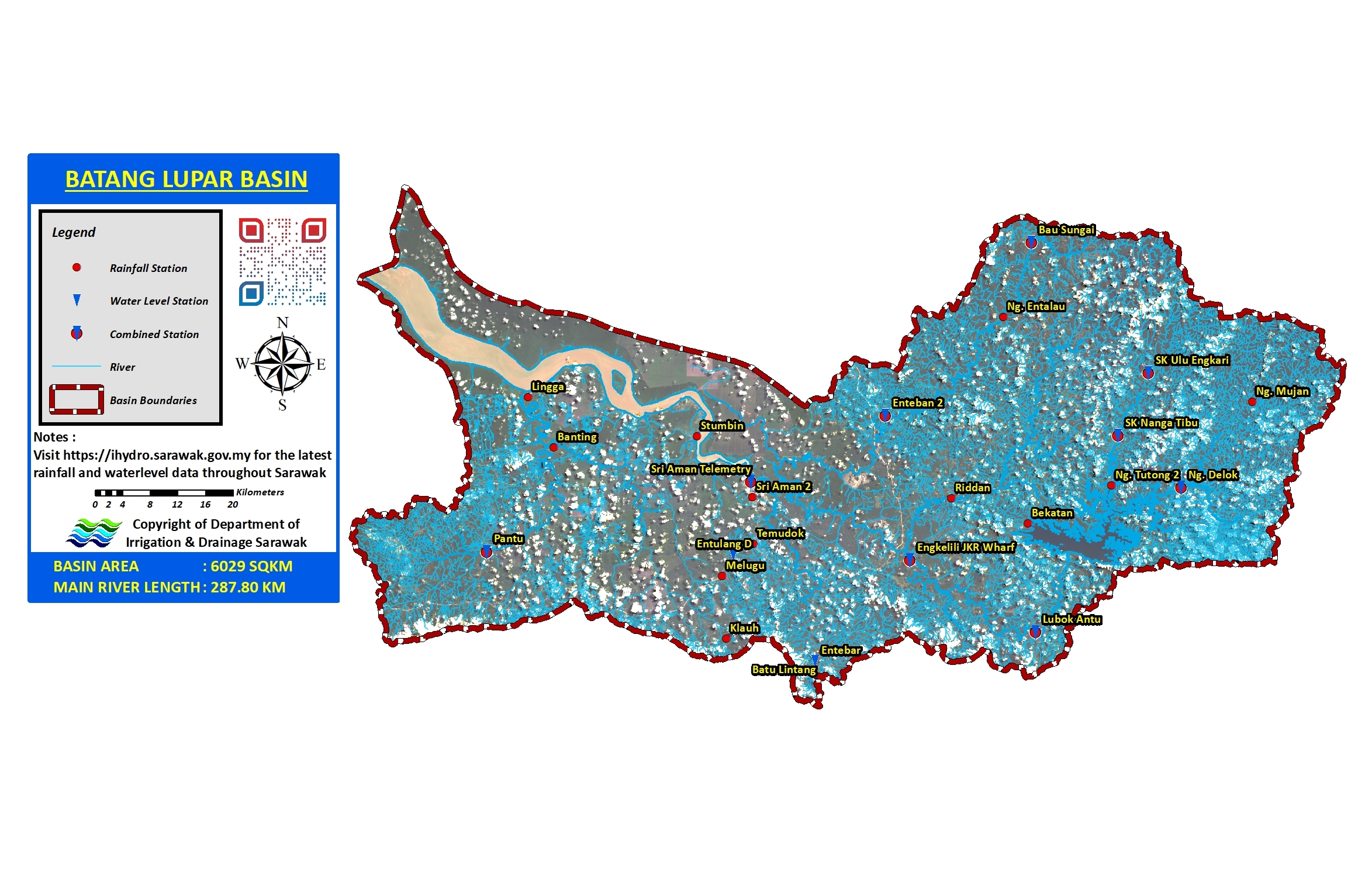 Batang Lupar Basin, Sarawak