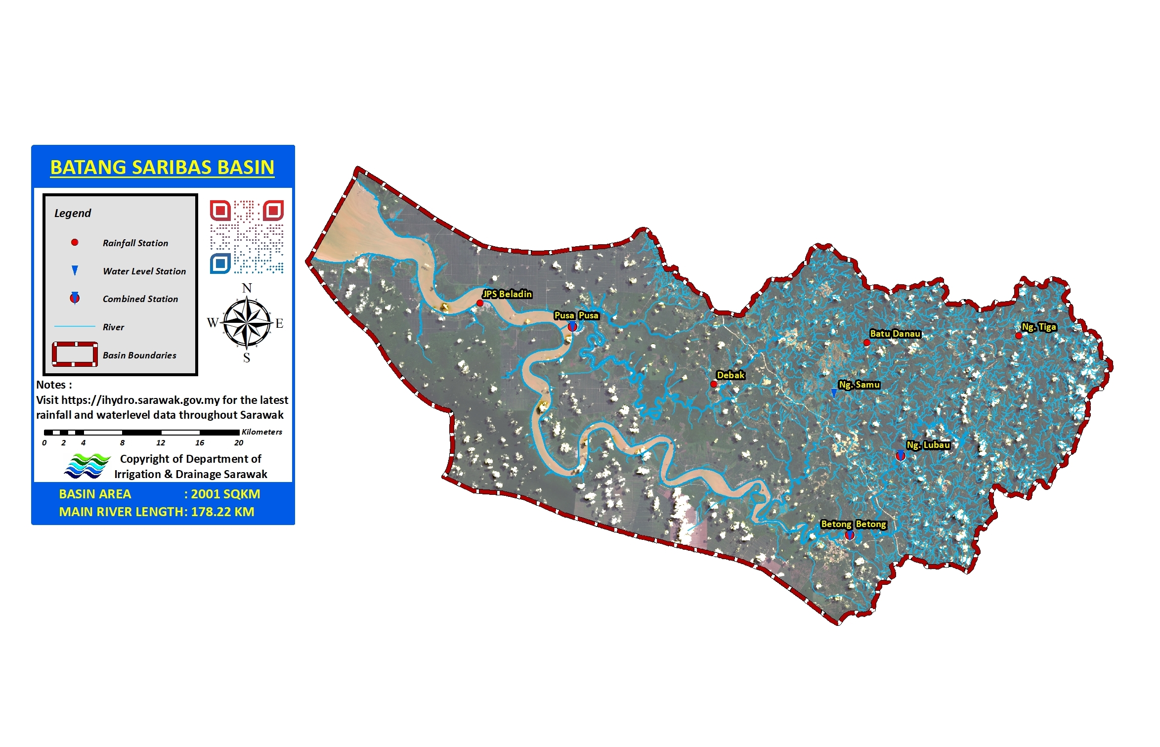 Batang Saribas Basin, Sarawak