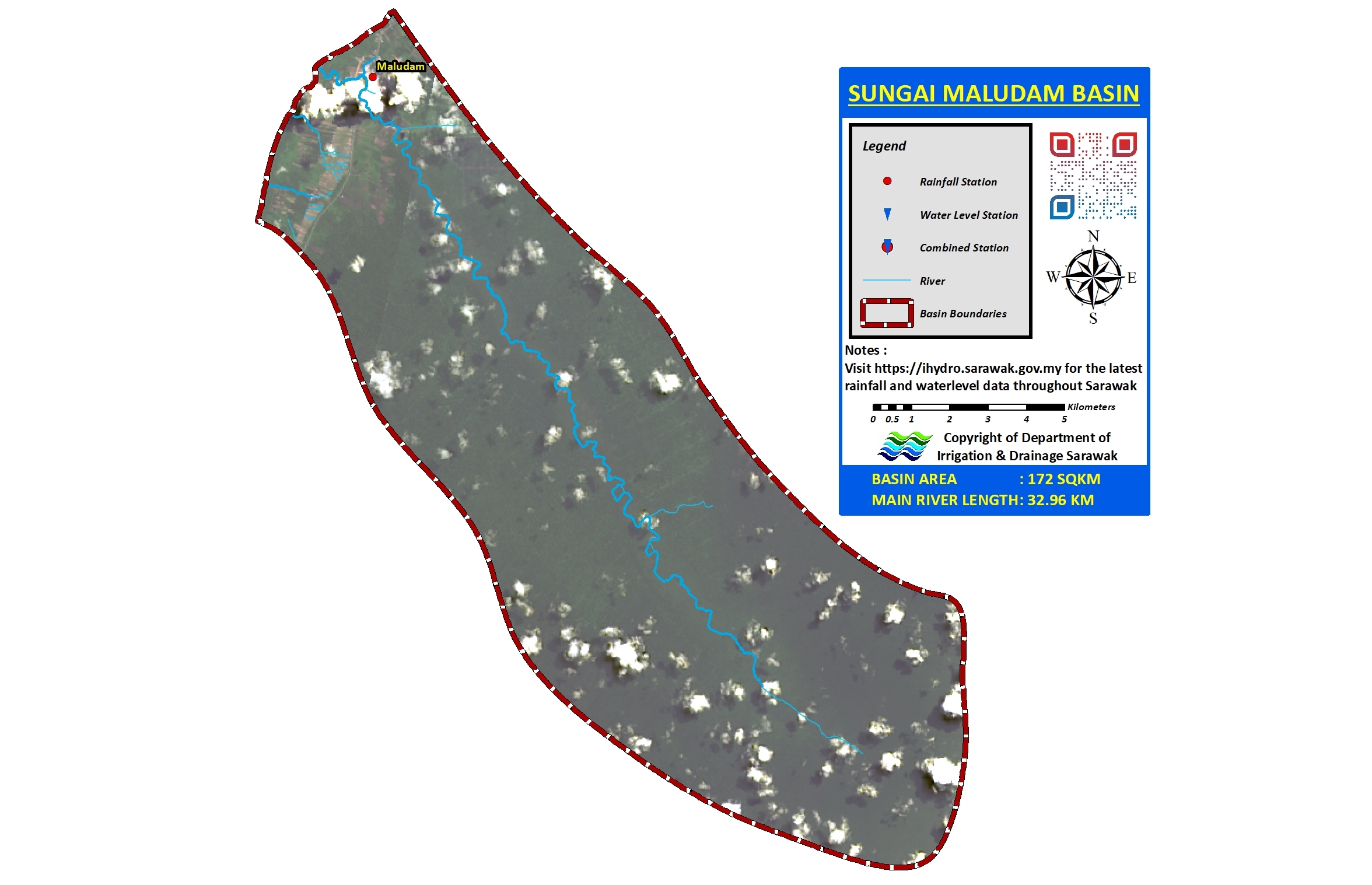 Sungai Maludam Basin, Sarawak