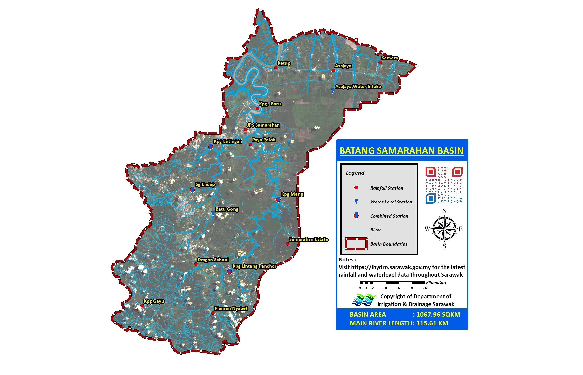 Batang Samarahan Basin, Sarawak